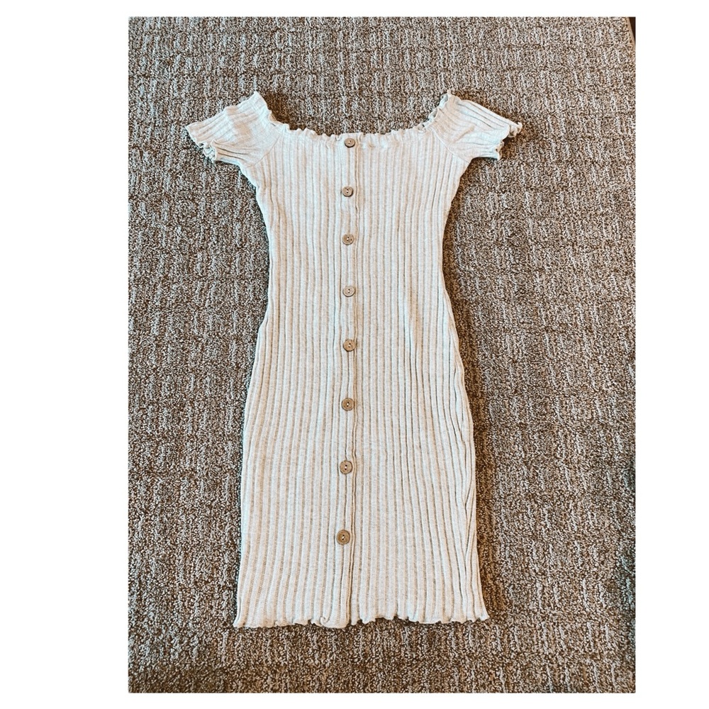 button down dress